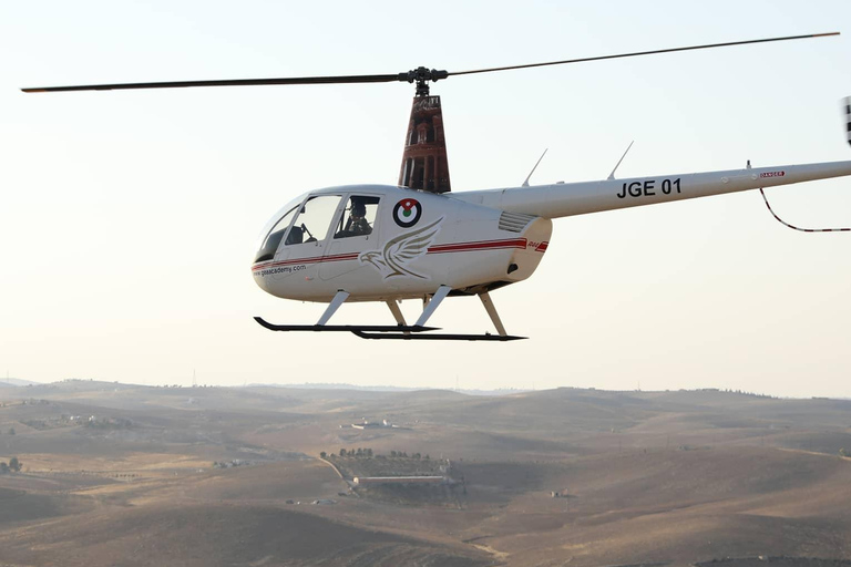 Amman: 12-Minute Helicopter Flight over City Landmarks
