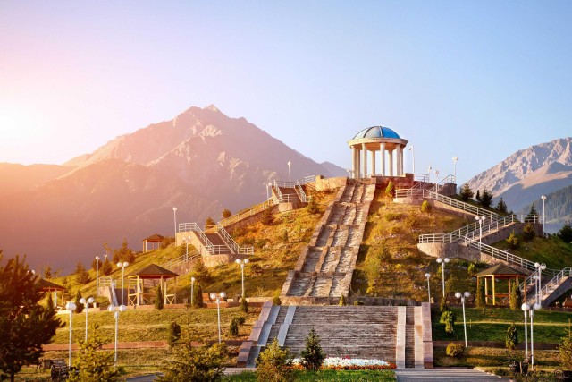 Visit Priviate car Almaty City Tour with Mountains Visit in shymkent