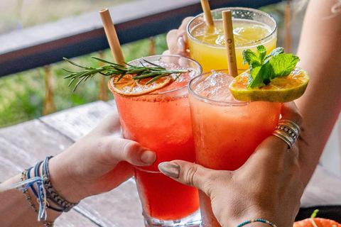 Ubud: Monkey Forest, Cretya Pool & Zipline Shared Tour Private Tour with Hotel Transfer - No Tickets