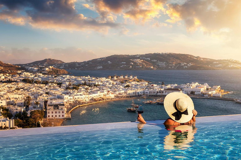 Mykonos: Tour privato dell&#039;isola con un abitante del postoTour dell&#039;isola di Mykonos con autista/quide locale