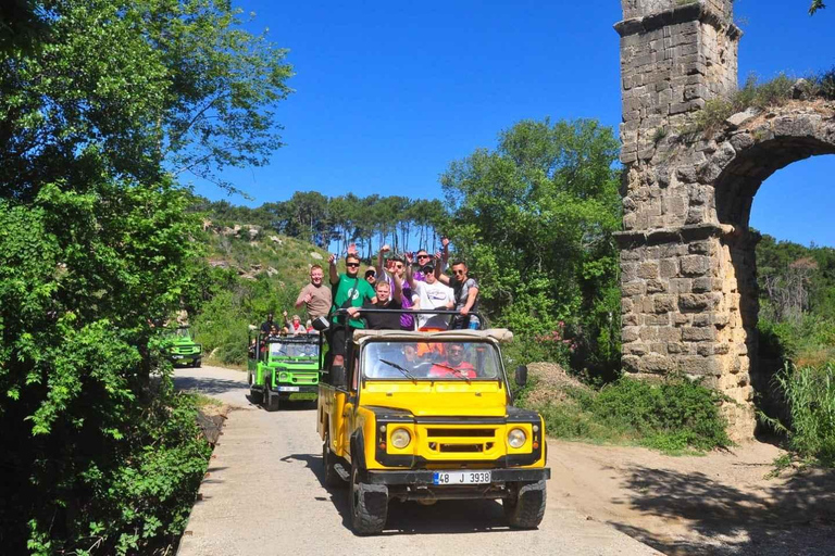 Side : Green Canyon Jeep Safari Adventure w/Boat & Waterfall