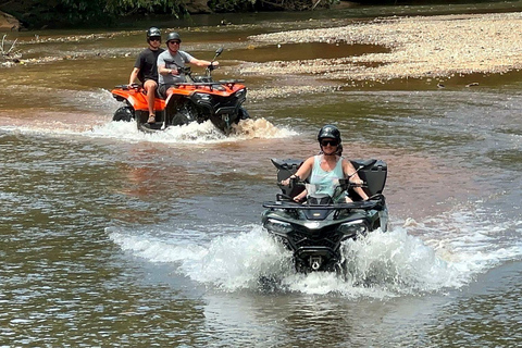 Costa Rica: ATV Adventure with Waterfall and Beach Stops Double ATV