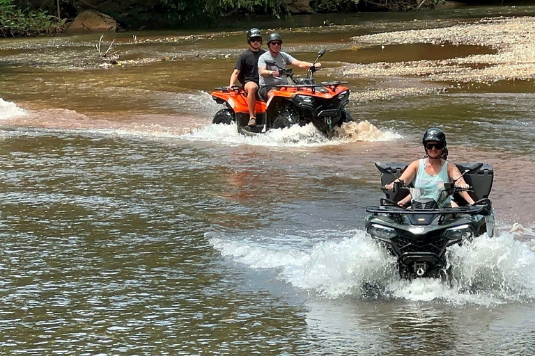 Costa Rica: ATV Adventure with Waterfall and Beach Stops Double ATV