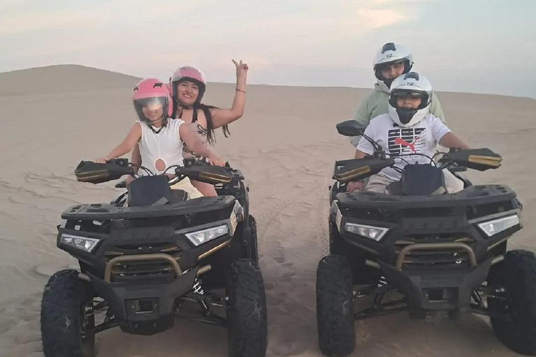 Huacachina: Desert Quad Bike Ride with Drone Videos