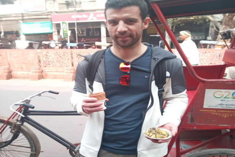 Agra: Street Food Walking Tour med provsmakningar