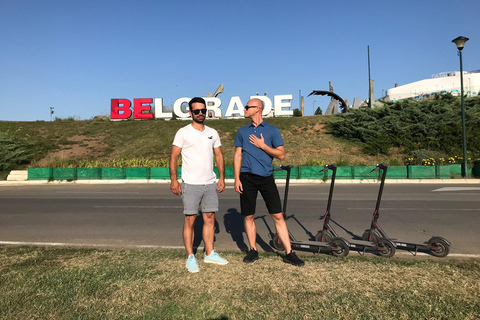 Tour du lac Ada en scooter électrique