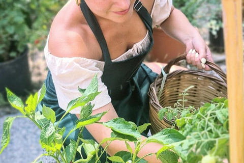 Rhodes: 1952 Farmhouse Cooking & Lunch with Unlimited Wine Rhodes: Cooking Class & Lunch at a traditional Farmhouse