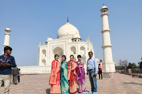 Agra: voorrangsticket voor de Taj Mahal met gidsoptieAlleen toegangsbewijs voor de Taj Mahal