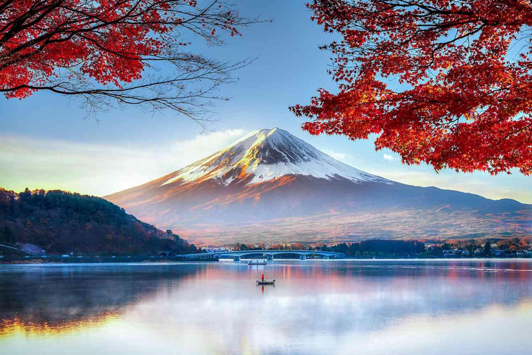 Tokio: Dagtrip Onsen, kunst en natuur naar Fuji en HakoneGroepsreis in een minibus