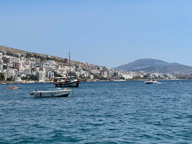 Saranda: Ksamil, Ali Pasha Cave, and Krorëza Beach Boat Tour