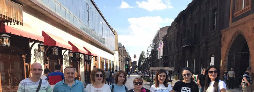 Gyumri : Visite guidée privée à pied par un guide de la région