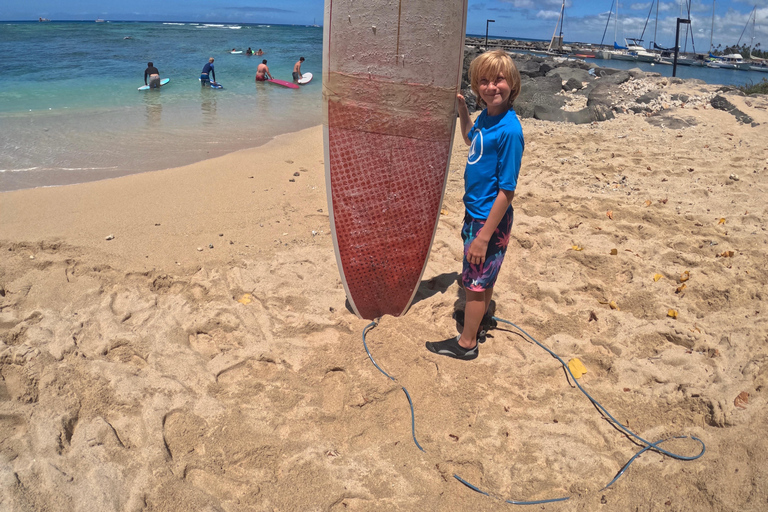 Waikiki : Leçon de surf de 1ère classe 90min Aucune expérience nécessaire