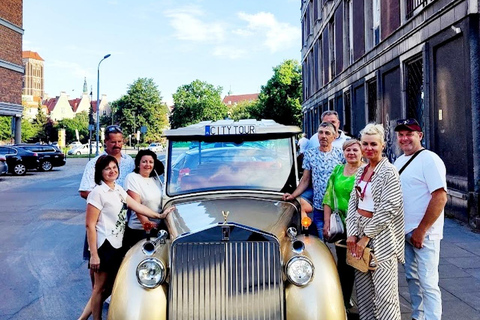 Danzig: VIP Stadtführung Golf Cart 2h+Gradowa Hill View PointDanzig: VIP City Sightseeing Tour Golf Cart 2h+Gradowa Hügel