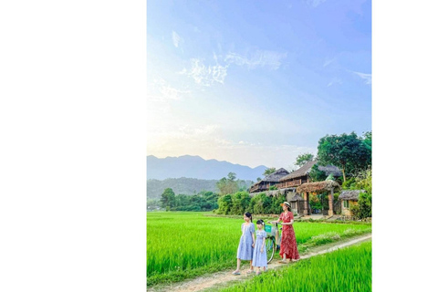 Incredible Mai Chau - Puluong - Ninh Binh: 3 Days, 2 NightsShare a dormitory in Pu Luong and a private room in Tam Coc