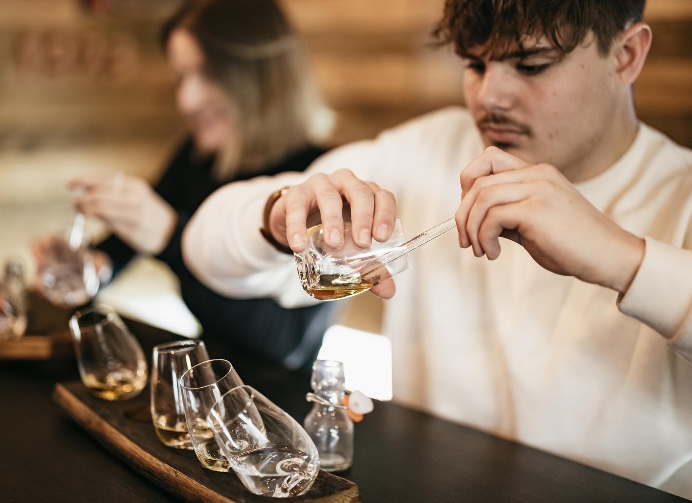 Dublin: Irish Whiskey Museum Blending Tour med smagsprøver