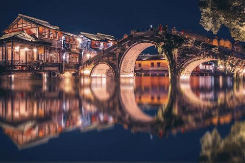 Wuzhen: Private Multilingual Guide Tour & Hotel Pick-Up West Gate Tour: French & German Guide + Hotel Transfer