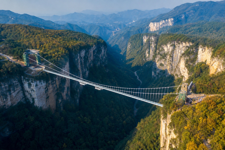 Zhangjiajie: Grand Canyon & Glass Bridge E-Ticket Options English Guide Service Only