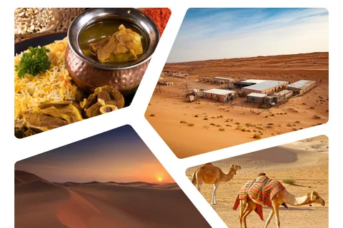 Muscat: Tour del tramonto nel deserto di Wahiba Sands con cena