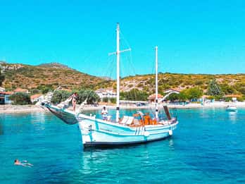 Pythagorio : croisière au coucher du soleil avec Aperol Spritz