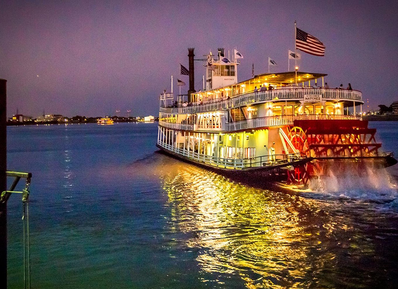 New Orleans: Aftensejlads med jazz + valgfri middag