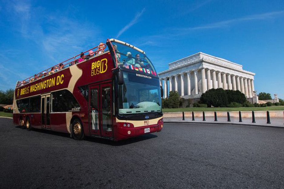 Washington DC: 1-2-Day Hop-On Hop-Off City Sights Bus Tour