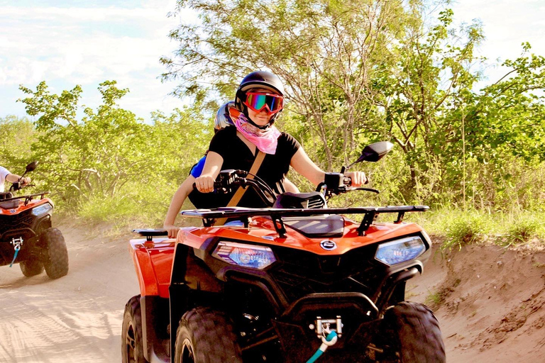 La Paz: ATV quad + sandboarding on the Mogote dunes La Paz: ATV + sandboarding on the Mogote dunes