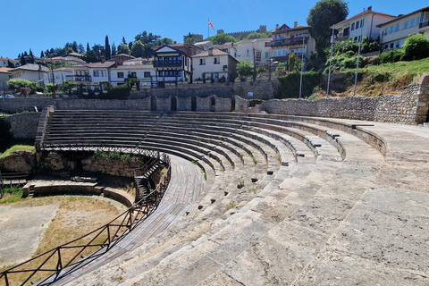 Ohrid : Visite pied à pied de la ville avec St. Jean à l&#039;église de Kaneo