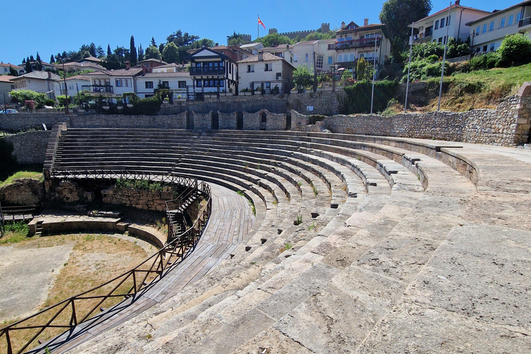 Ohrid : Visite pied à pied de la ville avec St. Jean à l&#039;église de Kaneo