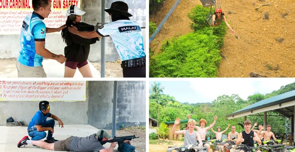 Boracay Shooting, Trails & Zip: Mainland Adventure