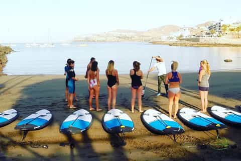 Gran Canaria: Stand Up Paddle (SUP) Kurs, Arguineguín. 2 Stunden.