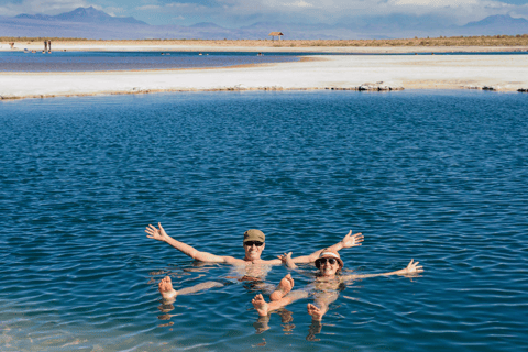 Desierto de Atacama: Refrescante Flotación en Laguna Cejar y Puesta de Sol