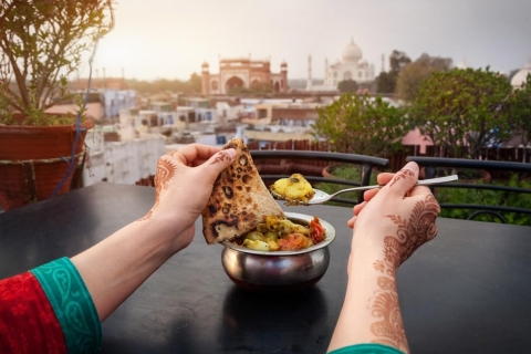 Agra: wycieczka po Starym Mieście z jedzeniem ulicznym i opcjonalnym pojazdemZwiedzanie Starego Miasta, Street Food, Przewodnik z Tuk Tukiem