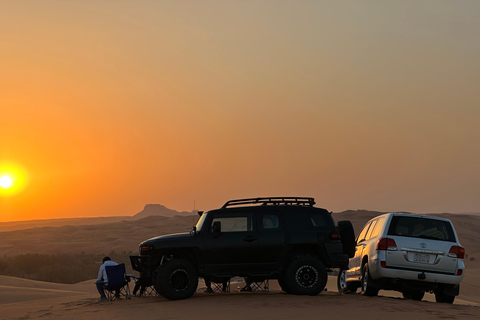Riyadh:Red Sand Dunes camel ride&Quad&Sandboarding Adventure Private Tour with pick up and drop off from your location
