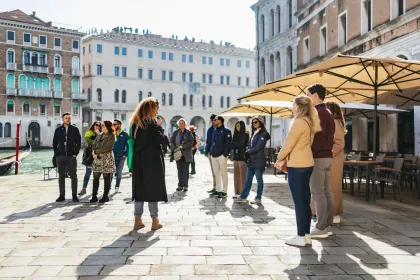 Venedig: Stadtführung mit Ticket für den Markusplatz und Gondelfahrt