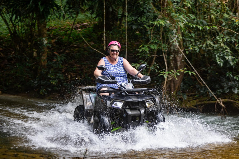 Khao Lak Wild ATV Quad Bike & Gentle Giants Experience From Khao Lak: Elephant Sanctuary Tour with ATV Bike