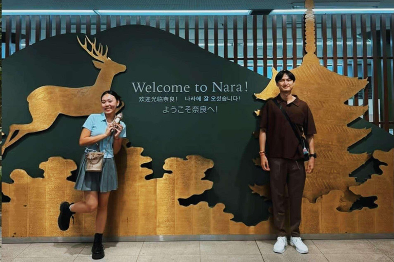 奈良公园：隐秘小径与鹿群导览之旅（含接送服务）