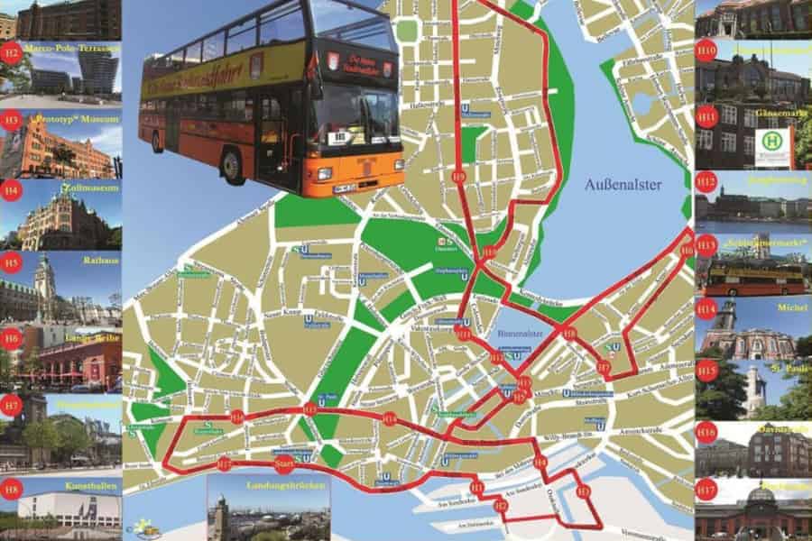 Hamburg : Linie G Hop-On/Hop-Off-Tour Sightseeingtour. Foto: GetYourGuide