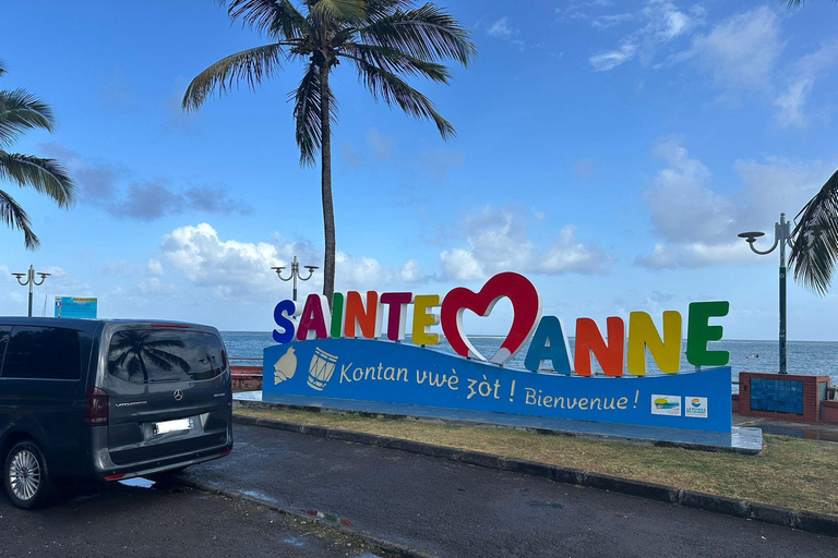 Guadeloupe: Private Van Excursion with Local Driver Guadeloupe: Private Van Day Trip with Local Driver