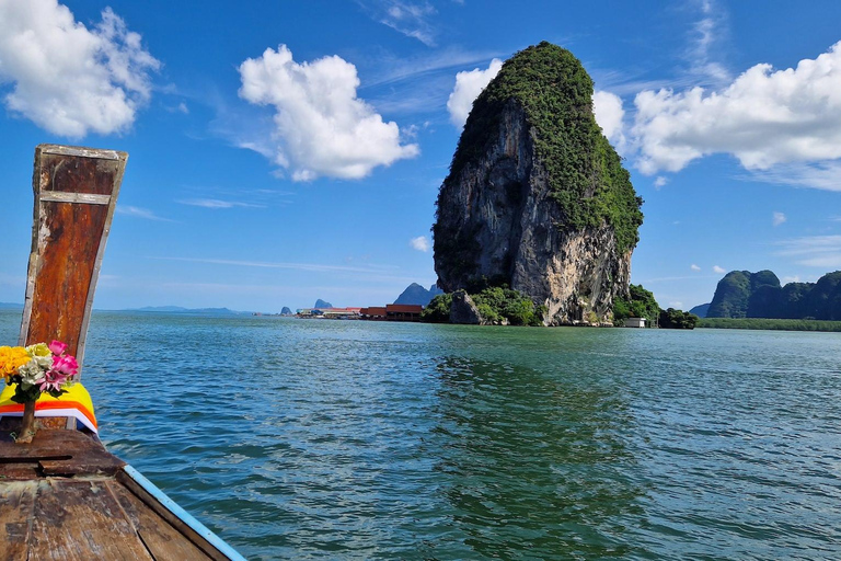Phang Nga: Barco privado de cauda longa para James Bond e Koh PanyiPhang Nga: Barco particular de cauda longa para James Bond e Koh Panyi