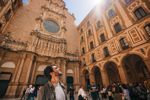 From Barcelona: Montserrat and Girona Guided Day Trip Regular Tour - Spanish Guide