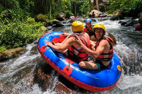 Ubud: Pakerisan River Tubing Adventure with 7 Rapids & Lunch