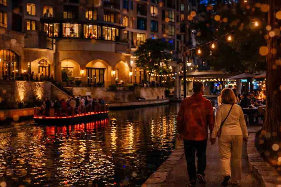 Ultimative Tour am Abend entlang des San Antonio River. Foto: GetYourGuide Ultimative Tour am Abend entlang des San Antonio River. Foto: GetYourGuide