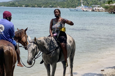 Montego Bay: excursión de un día con tirolesa, vehículo todoterreno y paseo a caballo
