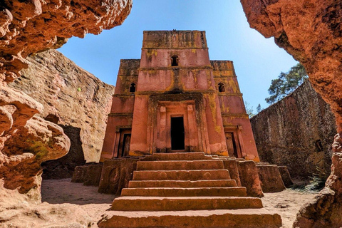 Z Addis Abeby: 3-dniowa wycieczka do wykutych w skale kościołów w Lalibeli