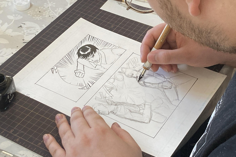 3-Hour Manga Drawing Workshop in Tokyo