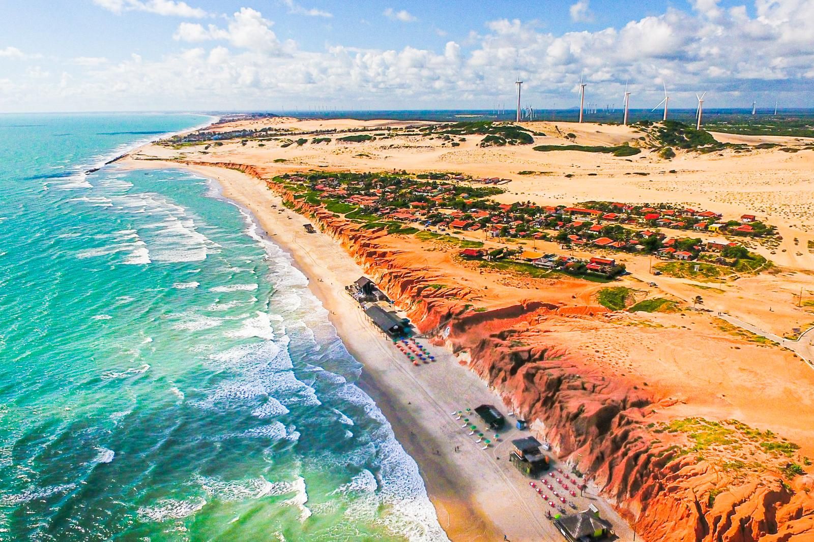 Von Fortaleza aus: Exotischer Tagesausflug zum Strand von Canoa Quebrada