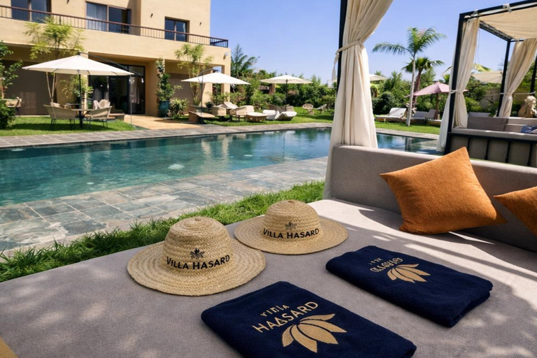 From Marrakesh: Pool Day Pass in Atlas Mountains with Lunch Refreshing Pool Escape: Enjoy Lunch and Easy Pickup