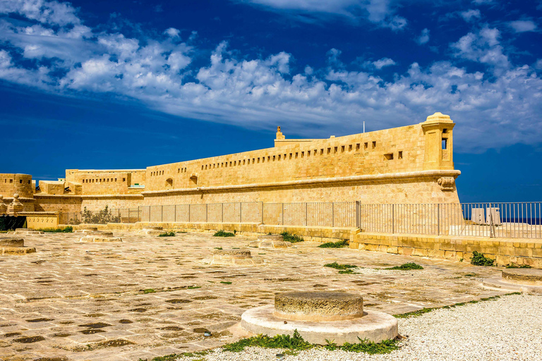 Malta: Valletta Audio Guided Walk & HO-HO Bus Tour Option Malta: Hop-On Hop-Off Bus Tour & Valletta Audio Guided Walk