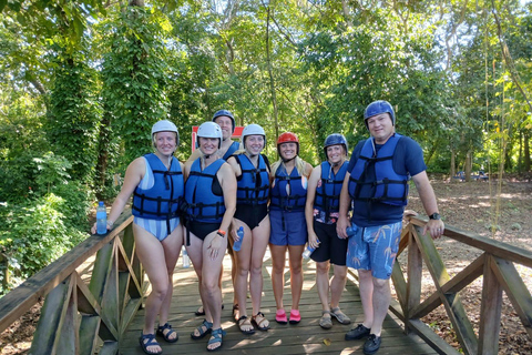 Puerto Plata: 7 Damajagua Waterfalls and Ziplines with Lunch