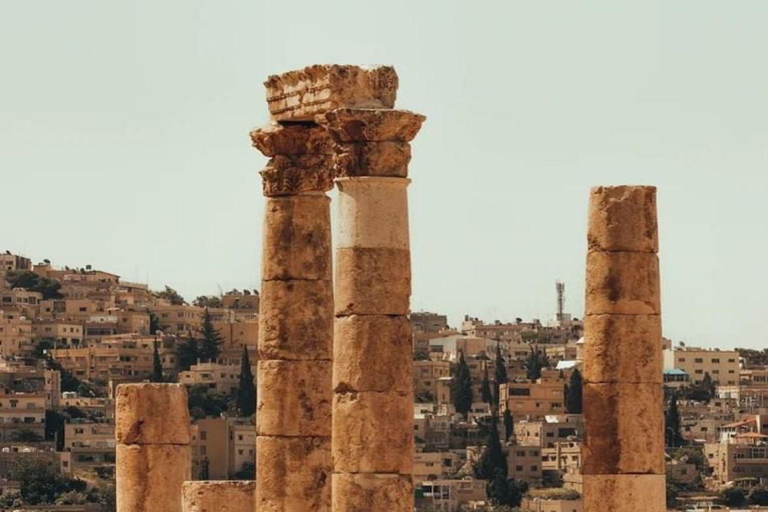 Excursión de un día: Tour de la ciudad de Jerash y Ammán desde Ammán